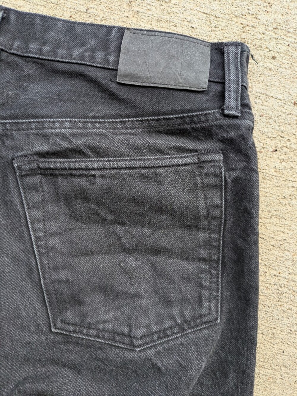 RRL Ralph Lauren Black Slim Narrow Jeans - Picture 10 of 11